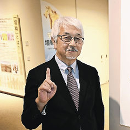 右島和夫先生の横顔